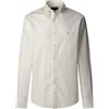 Hackett London per uomo. HM3010263 Camicia bianca ESS GMD Oxford [3204765], Bianco, Casual, Cotone, Classico, Manica lunga