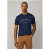 Hackett London per uomo. [HM500893] Maglietta Heritage blu, Casual, Cotone, Manica corta