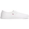 Tommy Hilfiger per donna. FW0FW08640 Sneakers slip-on in tela bianca, Bianco, Tessuto, Basso, Nessuno, Casual