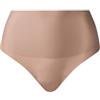 Calvin Klein per donna. LV00QF8155 Perizoma modellante beige Second Skin Smoothing, Homewear, Poliamide