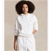 Polo Ralph Lauren per donna. 211943007001 Felpa casual bianca [3206716], Bianco, Cotone