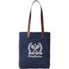 Polo Ralph Lauren per donna. [405970397001] Borsa shopper tote blu scuro, Casual, Cotone, Navy