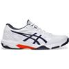Asics per uomo. 1071A091 Scarpe Gel Rocket 11 bianche, Bianco, Basso, Stringhe, Casual, Sportivo, Running, Multisport