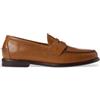 Polo Ralph Lauren per uomo. [803932221001] Mocassini Alston Penny in pelle marrone, Basso, Nessuno, Casual