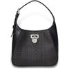 Lauren Ralph Lauren per donna. [431966751002] Borsa nera Tanner, Nero, Casual, Rafia