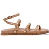 Steve Madden per donna. SM11003775 Sandali marroni Stormie, Marrone, Basso, Fibbia, Casual