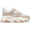 Steve Madden per donna. SM19000082 Sneakers beige Privy, 3 a 5cm, Stringhe, Casual