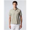 North Sails per uomo. 692439 Polo grigia a maniche corte [3227282], Casual, Grigio, Manica corta, Cotone biologico, Sostenibile