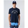 North Sails per uomo. [693047] Maglietta a maniche corte blu navy del 1957, Casual, Cotone, Manica corta