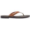 Michael Kors per donna. [40S5KOFA2L] Sandali in pelle marrone, Basso, Nessuno, Casual