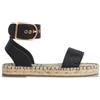Pepe Jeans per donna. [PLS90681] Sandali neri del marchio Arami, Nero, Basso, Fibbia, Casual, Sostenibile
