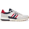 Pepe Jeans per uomo. PMS40027 Sneakers in pelle Kingston Heritage bianche, grigie, Bianco, Basso, Camoscio, Stringhe, Casual, Grigio