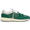 Pepe Jeans per uomo. [PMS60036] Sneakers Marlon Divided in pelle verde, Basso, Camoscio, Stringhe, Casual