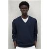 ECOALF per uomo. [MCMGAKNFICUS0639S25-160] Ficus Marino del Jersey, Casual, Cotone biologico, Sostenibile, Navy