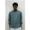 ECOALF per uomo. MCMGASRMALIB0725S25-125 Camicia Malibu verde, Casual, Lino, Manica lunga, Sostenibile