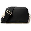 Michael Kors per donna. 32S5GYTC5L Borsa a tracolla Bryant in pelle martellata media nera [3232554], Nero, Casual