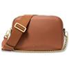 Michael Kors per donna. 32S5GYTC5L Borsa a tracolla Bryant in pelle martellata marrone media [3232555], Casual