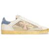 Premiata per donna. [STEVEND] Sneakers in pelle beige Stevend, Basso, Stringhe, Casual