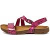 Art per donna. 11045S1O8003_043 1045S I Breathe sandali in pelle rosa, Basso, Fibbia, Casual