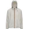 K-way unisex. K2123ZW Giacca beige Claude [3235566], Casual, Nylon, Manica lunga