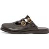 El Naturalista per donna. [258701101005_001] N5870 Sandali in pelle arenaria nera, Nero, Basso, Nessuno, Casual