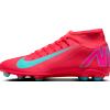 Nike Scarpa da calcio a taglio alto MG Nike Mercurial Superfly 10 Club - Rosso