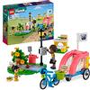 LEGO Friends Bici di Soccorso dei Cani, Giochi per Bambini per la Cura degli Animali Domestici con Animale Giocattolo e 2 Mini Bamboline, Personaggi Serie 2023 41738