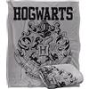LOGOVISION Harry Potter, coperta setosa al tatto, super morbida, 152 x 127 cm