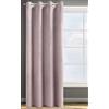 Eurofirany ROSA Tenda in Velluto con Occhielli - 1 Unità, Soffice, Pannello, Drappo Classico, Glamour, Elegante, Soggiorno, Camera da Letto, 290 g/m2, 140x250 cm, Rosa Cipria