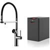 GESSI miscelatore rubinetto da cucina 60722 031 Chrome VITA Collection con unità CALDO 60806 - 60722-031+60806