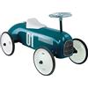 Vilac - Porta auto vintage - Blu - Giocattolo per bambini o decorazione domestica - Volante direzionale - In metallo chic - Da 18 mesi