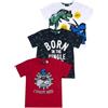 Chicco Set T-Shirt con Maniche Corte in Cotone Aggiuntivo Bimbo 0-24, Blu, 18 Mesi