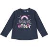 Chicco T-Shirt A Maniche Lunghe, T-Shirt Bambini e Ragazzi, Blu (1), 4 Anni