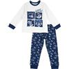 Chicco Pigiama in Cotone Bambino e Ragazzo/Bambina e Ragazza, Azzurro, 3 Anni, Designed in Italy