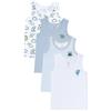 Chicco, Canottiere Bambino e Bambina, Confezione da 4, 100% Cotone, Abbigliamento Bambino e Bambina, Designed in Italy