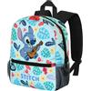 Disney Lilo e Stitch Guitar-Zainetto Sweet, Verde, 26 x 33 cm, Capacità 9,5 L