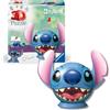 Ravensburger - Puzzle 3D, Stitch con le Orecchie, per Adulti e Bambini 6+ Anni, Idea Regalo, 77 Pezzi