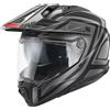 Givi Casco Moto Off-Road Givi 80.1 Fibra APEX Nero Opaco Titanio
