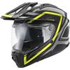 Givi Casco Moto Off-Road Givi 80.1 Fibra APEX Grigio Opaco Nero G