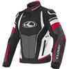 Clover Giacca Moto Clover AIRBLADE 5 Bianco Rosso Nero