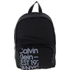 Calvin Klein CKJ Sport Essentials Campus Backpack44 Gr Black/Overcast Grey Print