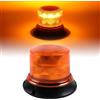 Yuanjoy Faro Rotante A Led, Faro Rotante 12v/24v, Luce Di Segnalazione Ambra Con Magnete Per Auto Carrello Elevatore Trattore Golf Cart Utv Rimorchio Suv J-Eep Luce Lampeggiante