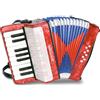 Bontempi | HarmonyAccordion - Fisarmonica a 17 Tasti per Accordi Armoniosi e Melodie Avvincenti, 235x120x250 mm
