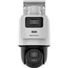 Hikvision DS-2SE2C400MWG-E/14.Telecamera Smart Hybrid Light Tandemvu 4MP+4mp,F2.8/8 mm,Audio,microSd