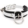lalatia Girocollo Donna O Ring Choker Collana in Ecopelle