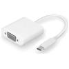 Glowster Convertitore da USB-C a VGA, ad alta definizione, compatibile con più dispositivi, ideale per connessioni video e presentazioni.