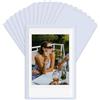 HIYQIN 15 Cornici Fotografiche Magnetiche per Pellicola Instax Mini, Display Foto 2x3 Pollici Cornici Magnetiche da Frigorifero per Fujifilm Instax Mini 13 41 EVO LiPlay/LiPlay+ 12 11 - Bianco