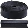 Aerzetix - C77293 - Nastro in sbieco Piegato 9 Metri x 15mm - in Poliestere - Colore Blu-Nero