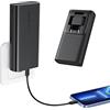 VRURC Power Bank 10000mAh con Pieghevole Spina,Powerbank USB C 22.5W Carica Rapida Caricatore Portatile QC 3.0 PD 4.0 con 2 Ingressi & 3 Uscite