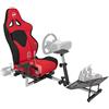 Openwheeler Racing Wheel stand Cockpit rosso e nero | per Logitech G29 | G920 e Logitech G27 | G25 | Thrustmaster | Fanatec ruote | Racing Wheel & controller non incluso